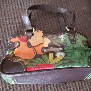 Vintage Mini Caribbean Joe Print Handbag